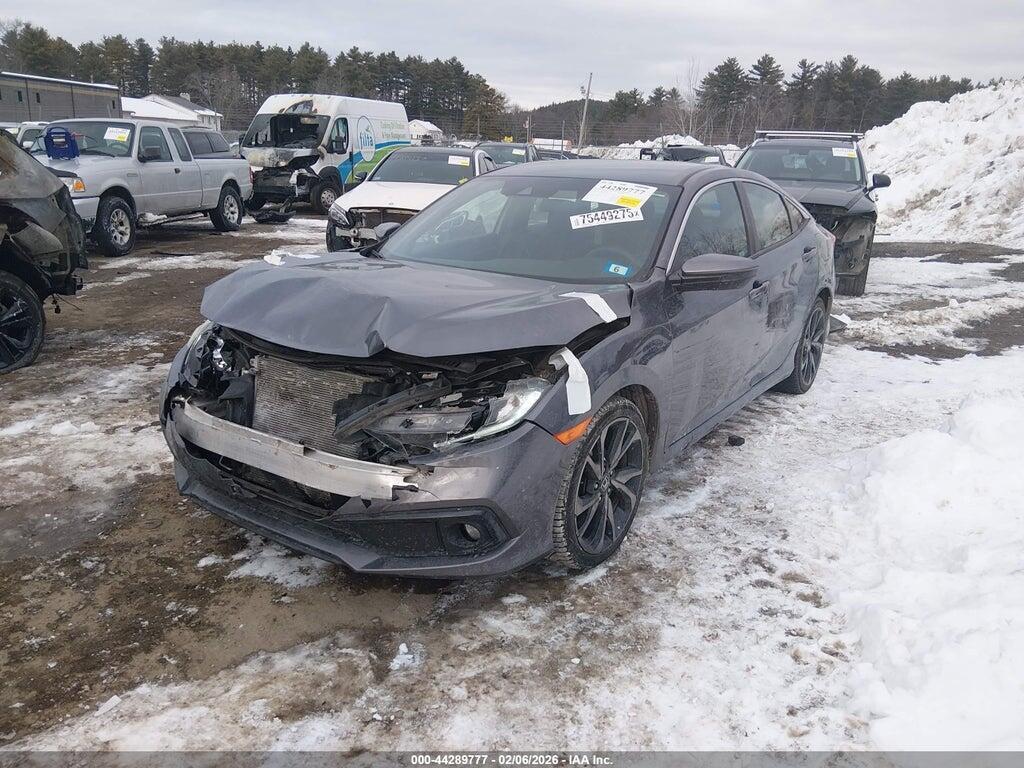 2HGFC2F81MH521841 2021 HONDA CIVIC photo no. 2