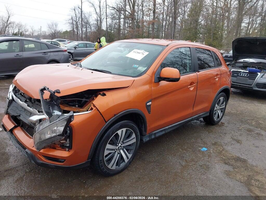 JA4APUAU7MU003754 2021 MITSUBISHI OUTLANDER SPORT photo no. 2
