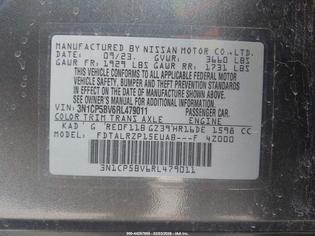 3N1CP5BV6RL479011 2024 NISSAN KICKS photo no. 9