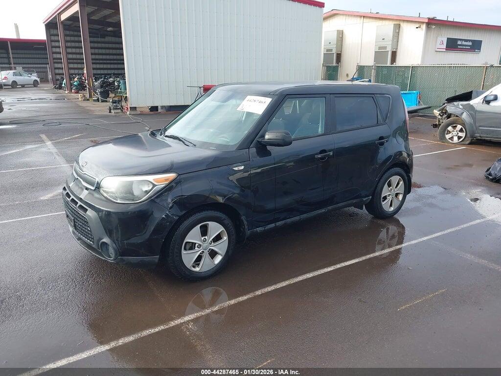 KNDJN2A28E7110911 2014 KIA SOUL photo no. 2