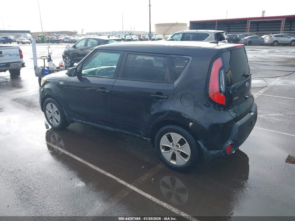 KNDJN2A28E7110911 2014 KIA SOUL photo no. 3