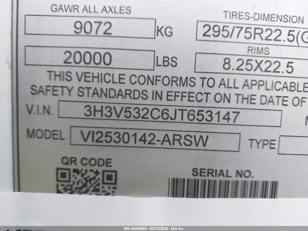 3H3V532C6JT653147 2018 HYUNDAI TRANSLEAD INC UNKNOWN photo no. 9