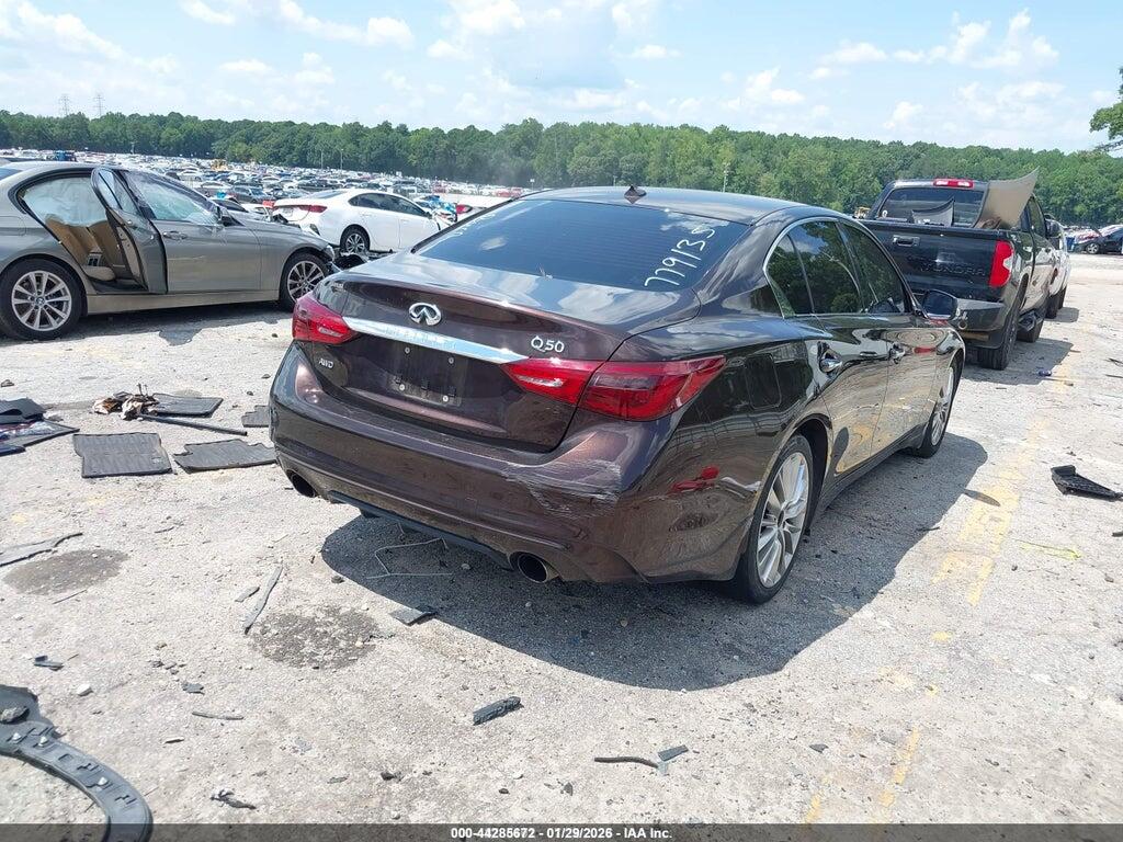 JN1EV7AR0LM250500 2020 INFINITI Q50 photo no. 4