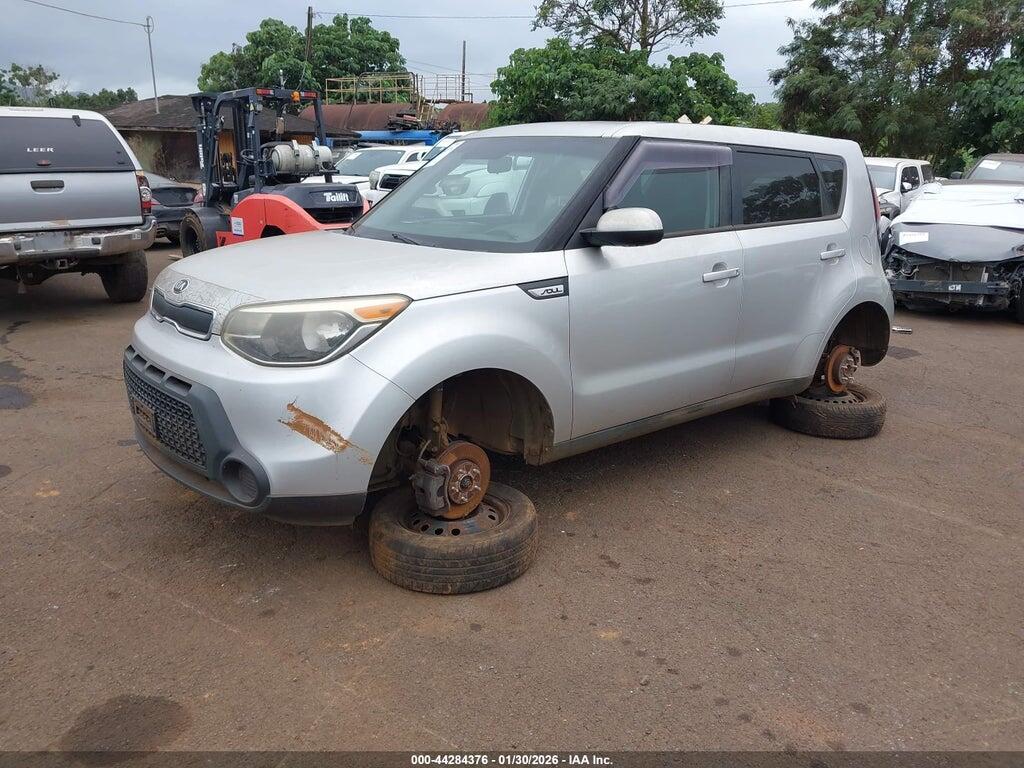 KNDJN2A22F7765034 2015 KIA SOUL photo no. 2