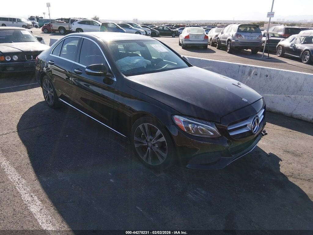 55SWF4JBXFU078164 2015 MERCEDES-BENZ C 300 photo no. 1