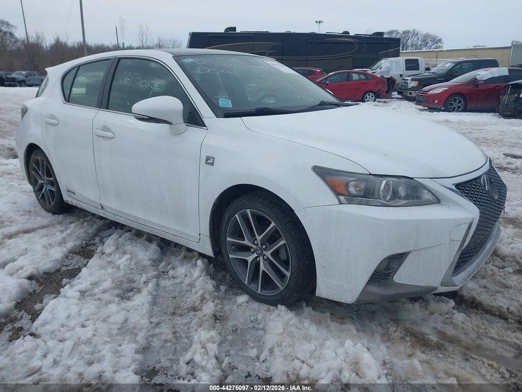 JTHKD5BH7G2269073 2016 LEXUS CT 200H photo no. 1