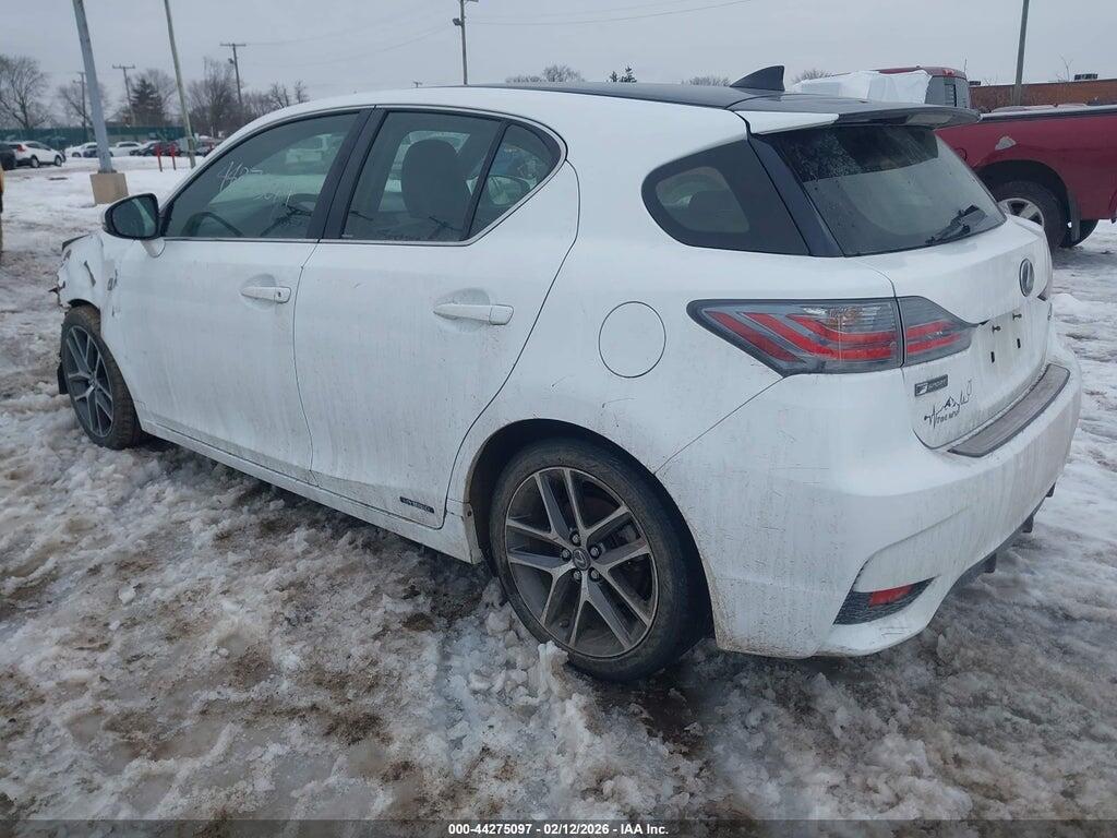 JTHKD5BH7G2269073 2016 LEXUS CT 200H photo no. 3