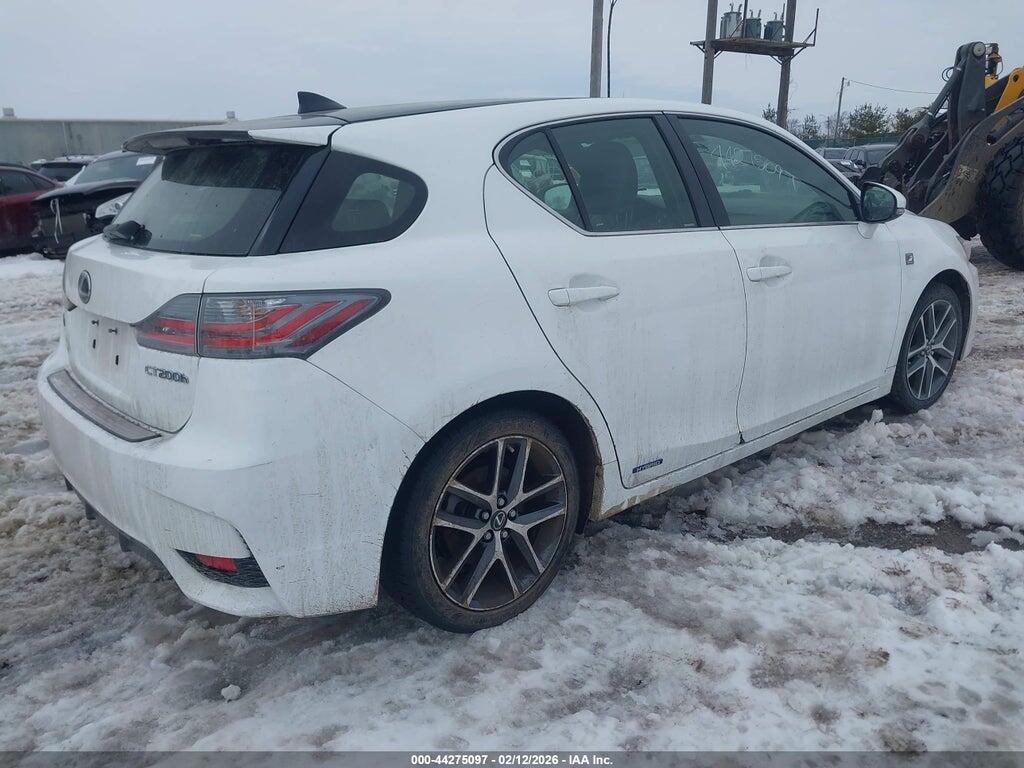 JTHKD5BH7G2269073 2016 LEXUS CT 200H photo no. 4
