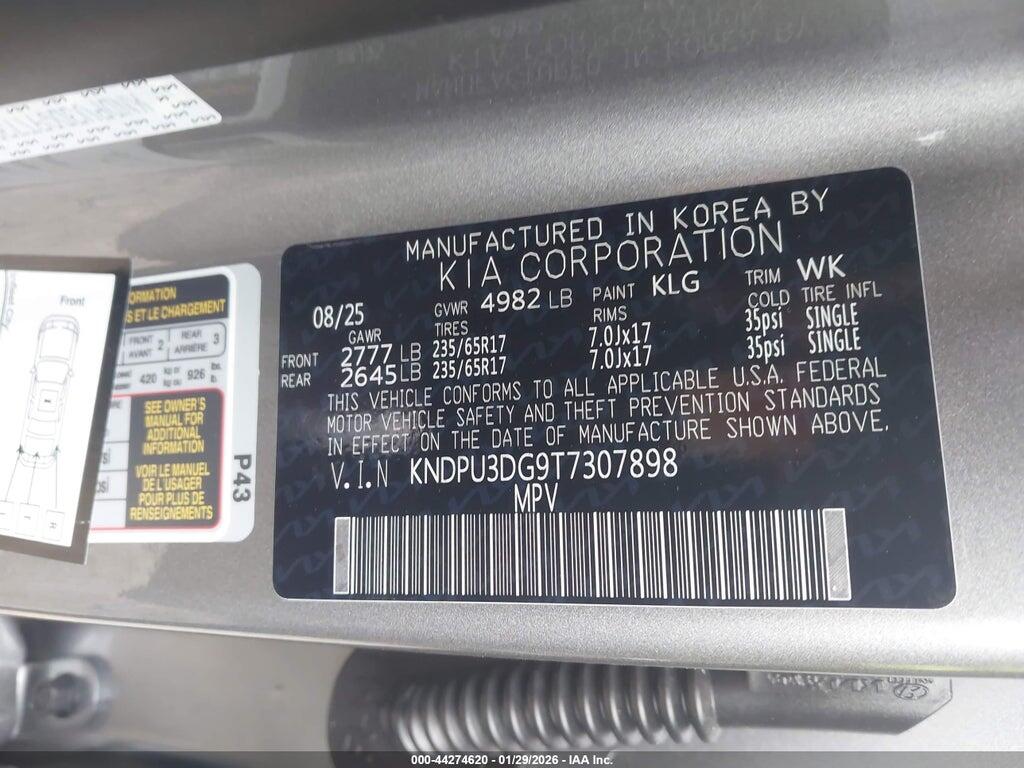 KNDPU3DG9T7307898 2026 KIA SPORTAGE HYBRID photo no. 9