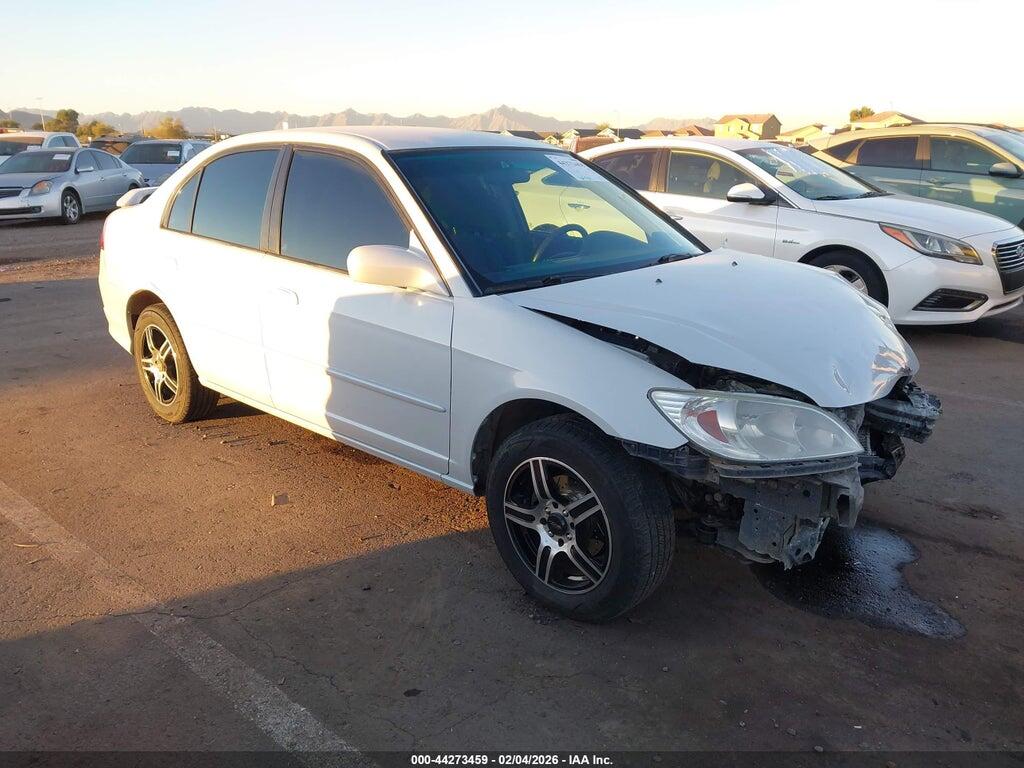 2HGES16515H587628 2005 HONDA CIVIC photo no. 1
