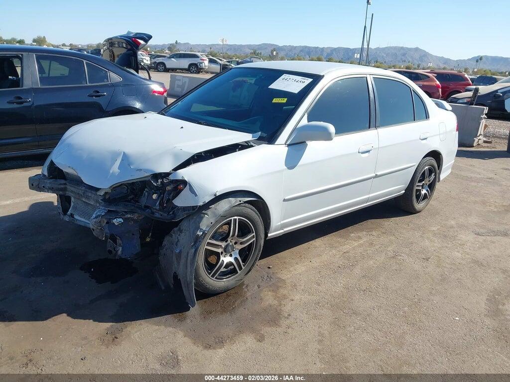 2HGES16515H587628 2005 HONDA CIVIC photo no. 2