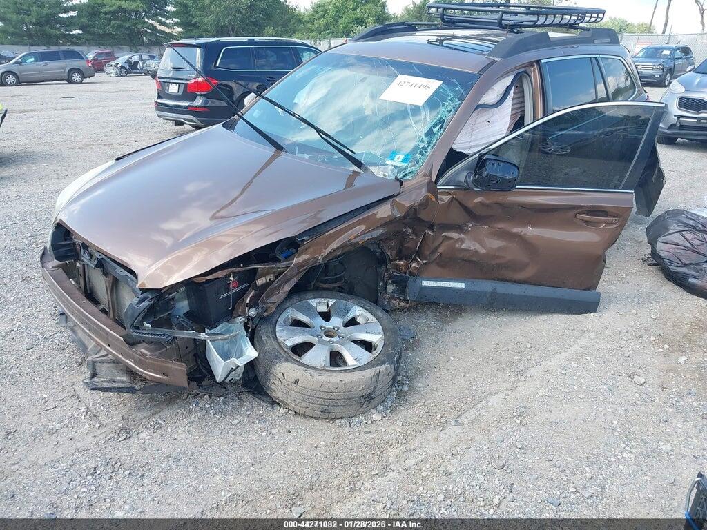 4S4BRBGC8B3320738 2011 SUBARU OUTBACK photo no. 2