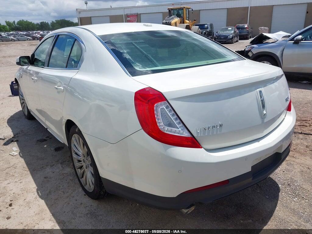 1LNHL9DK5DG603240 2013 LINCOLN MKS photo no. 3