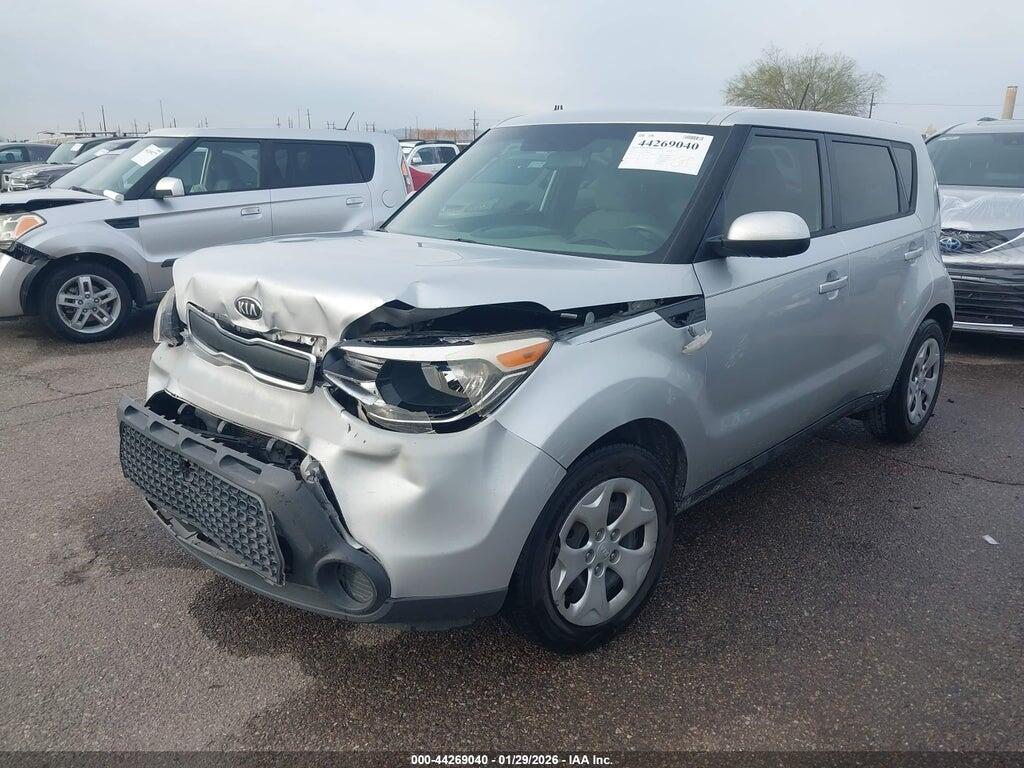 KNDJN2A25E7739560 2014 KIA SOUL photo no. 2