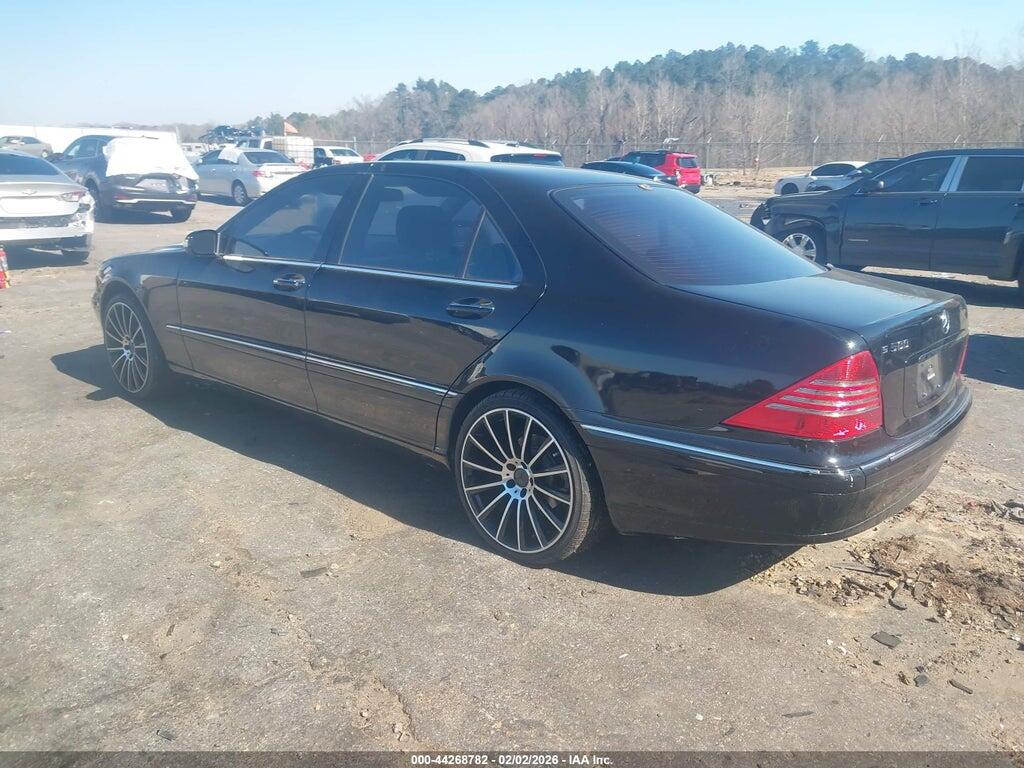 WDBNG75J14A387619 2004 MERCEDES-BENZ S 500 photo no. 3