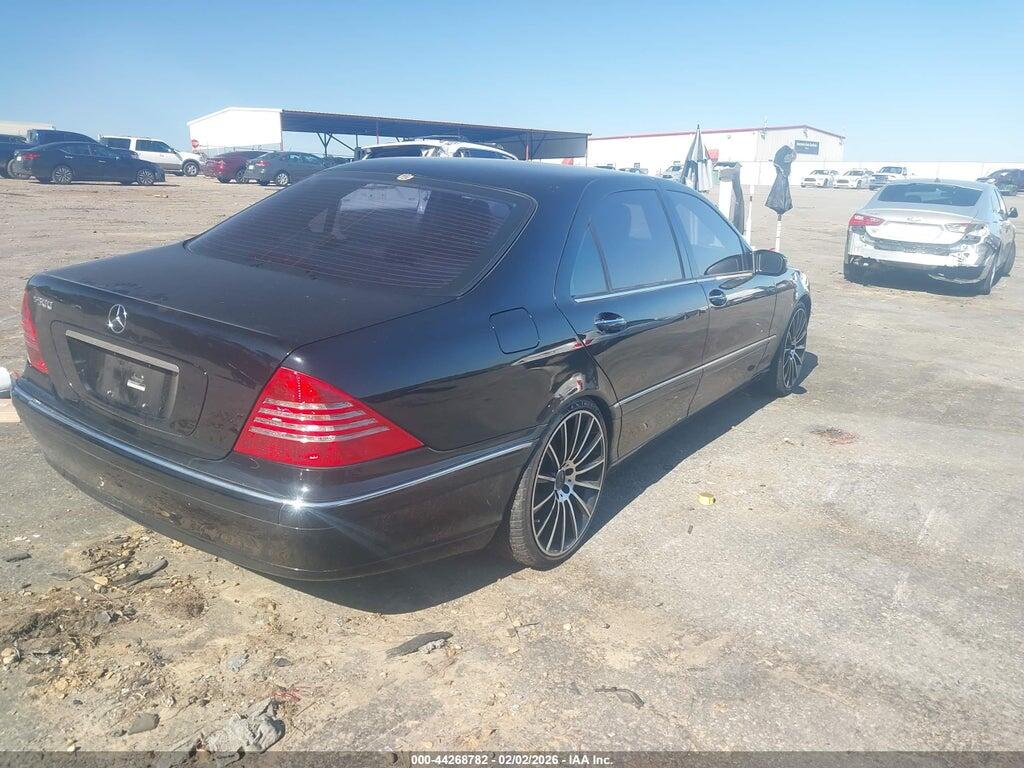 WDBNG75J14A387619 2004 MERCEDES-BENZ S 500 photo no. 4