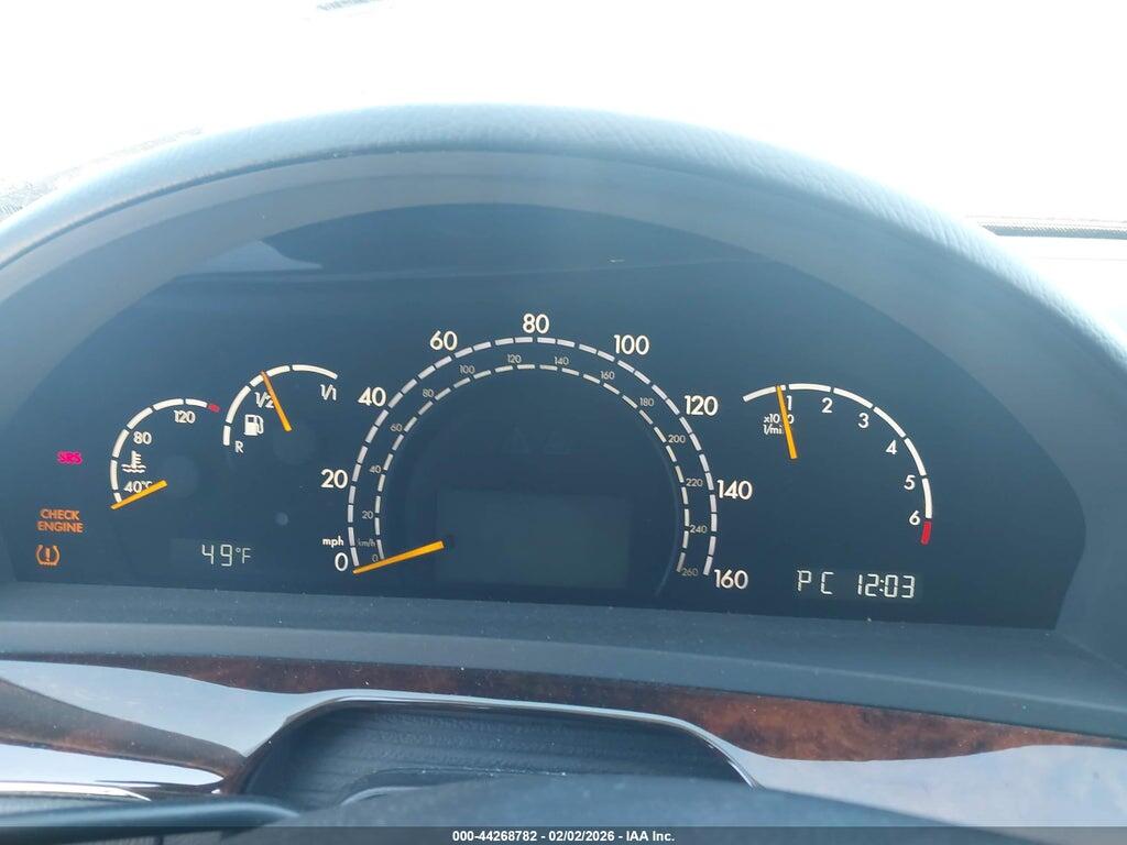 WDBNG75J14A387619 2004 MERCEDES-BENZ S 500 photo no. 7
