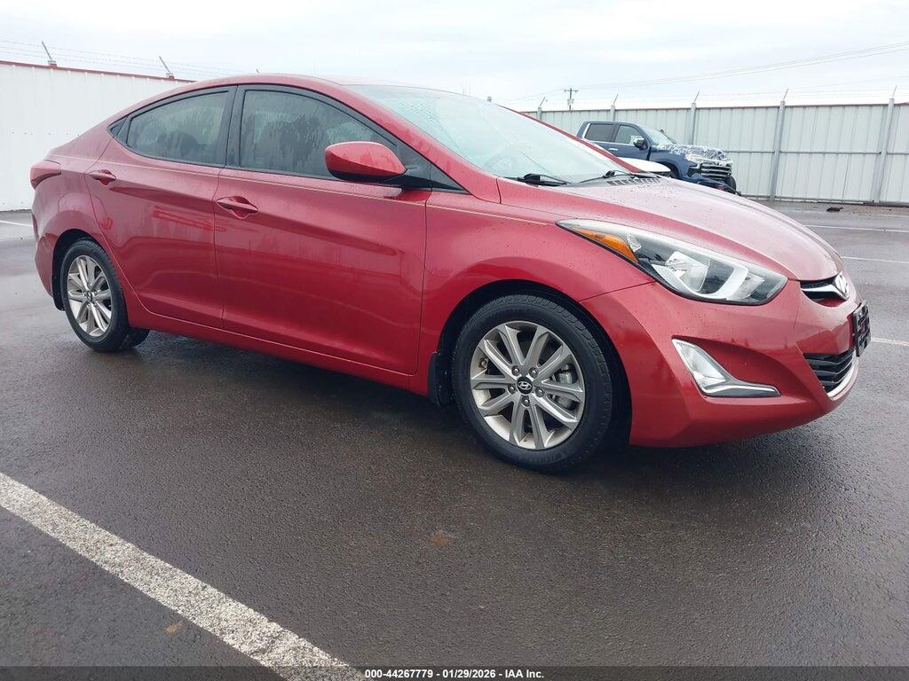 5NPDH4AE0EH537165 2014 HYUNDAI ELANTRA photo no. 1