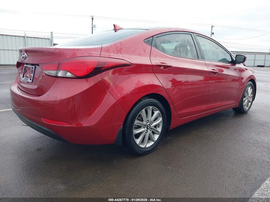 5NPDH4AE0EH537165 2014 HYUNDAI ELANTRA photo no. 4