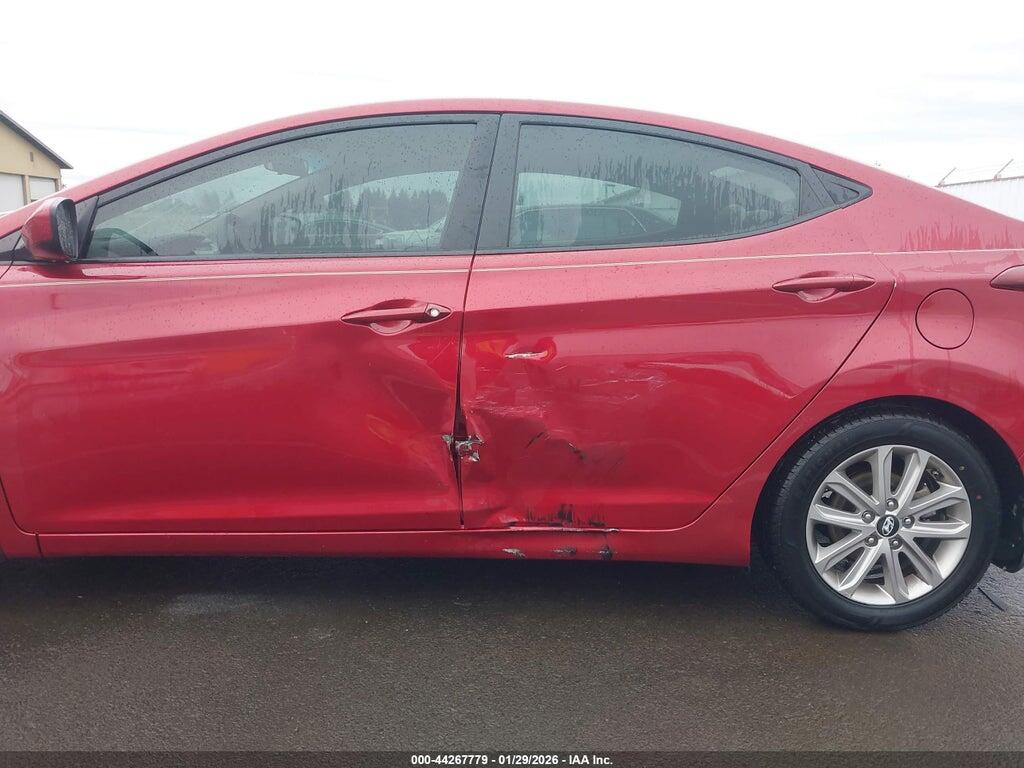 5NPDH4AE0EH537165 2014 HYUNDAI ELANTRA photo no. 6