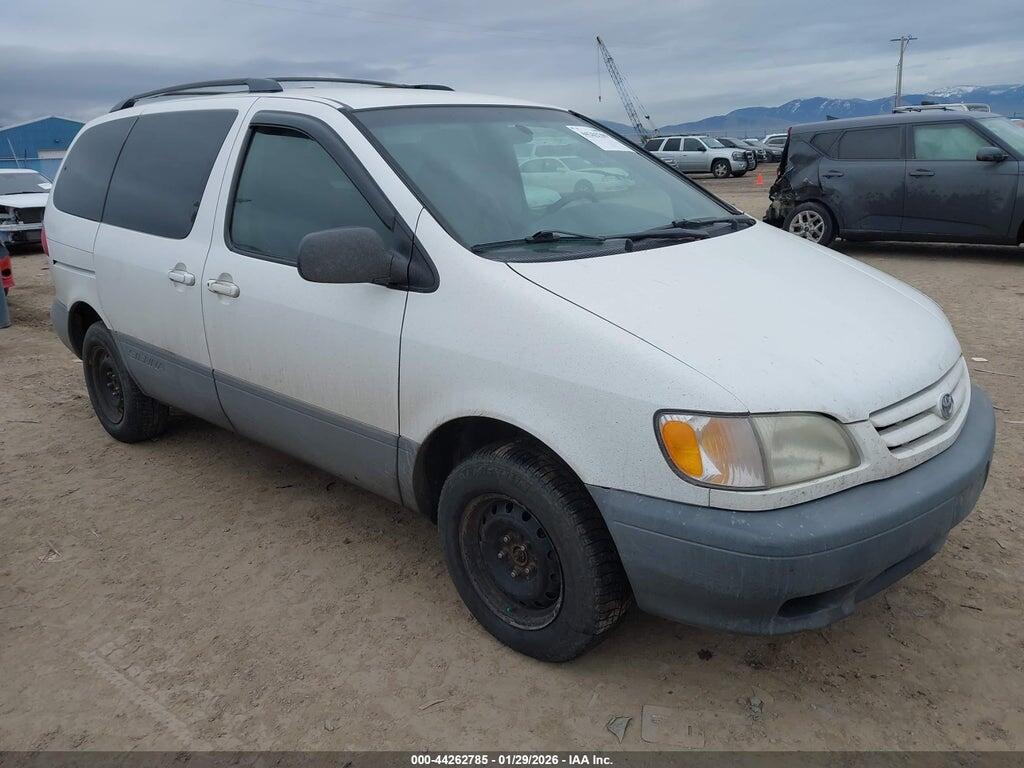 4T3ZF13C72U417244 2002 TOYOTA SIENNA photo no. 1
