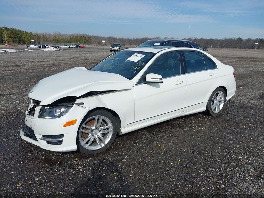 WDDGF8BB5CR197358 2012 MERCEDES-BENZ C 300 photo no. 2