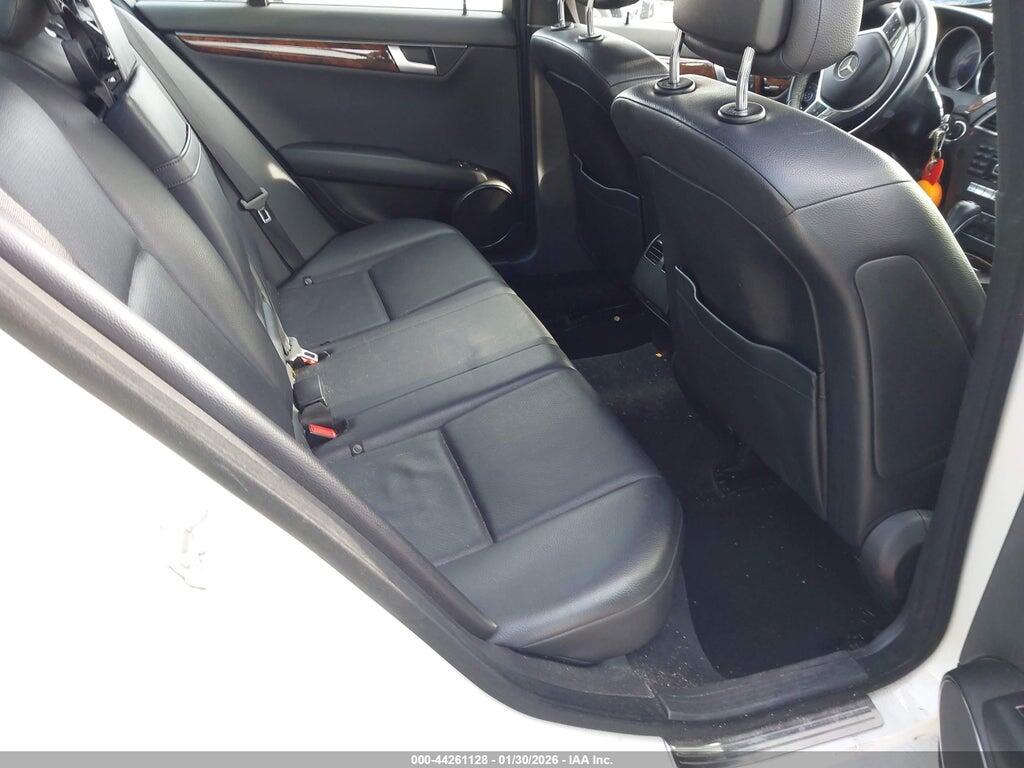 WDDGF8BB5CR197358 2012 MERCEDES-BENZ C 300 photo no. 8