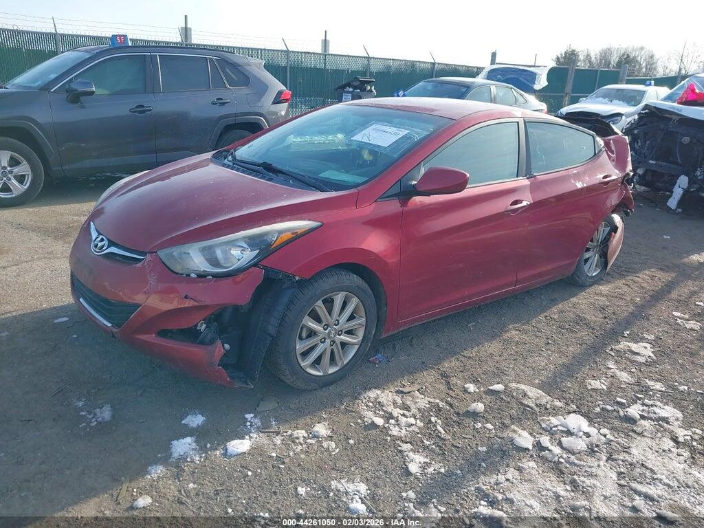 5NPDH4AE1FH589065 2015 HYUNDAI ELANTRA photo no. 2
