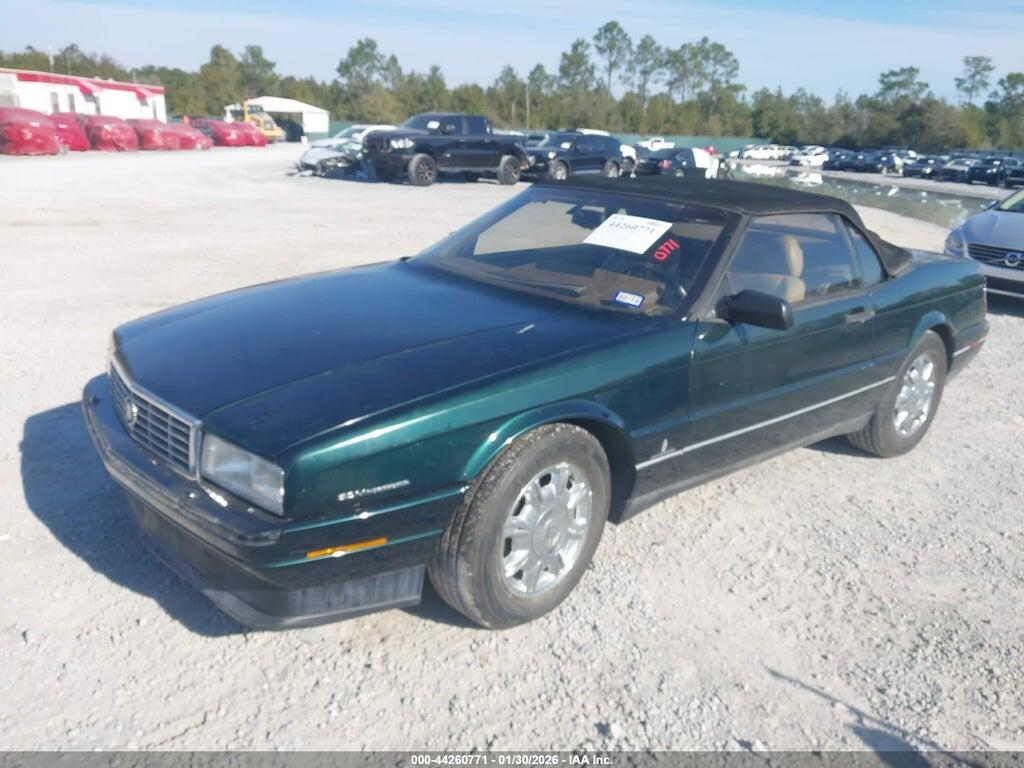 1G6VS3397PU127202 1993 CADILLAC ALLANTE photo no. 2