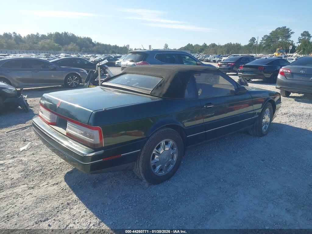 1G6VS3397PU127202 1993 CADILLAC ALLANTE photo no. 4