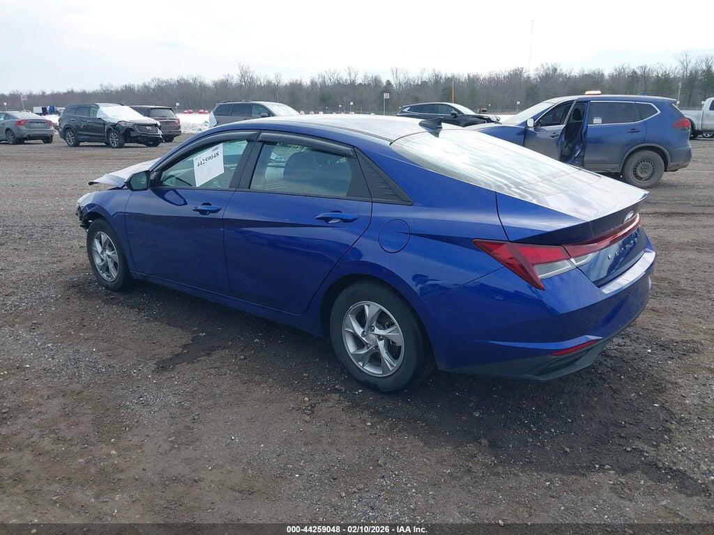 5NPLL4AG8NH056060 2022 HYUNDAI ELANTRA photo no. 3