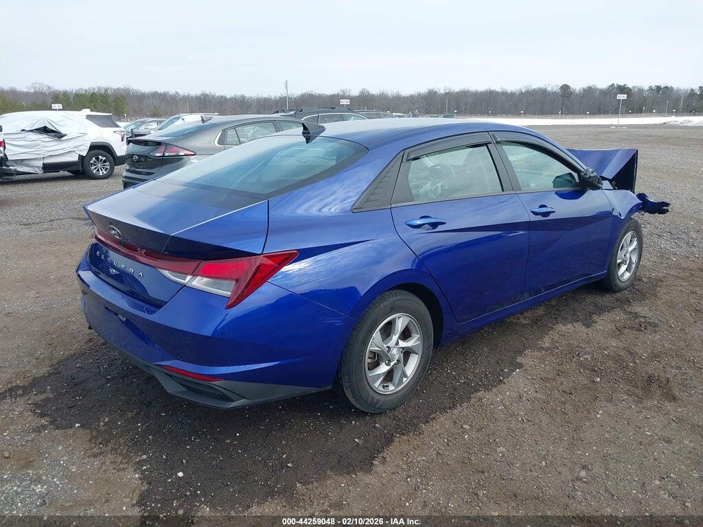 5NPLL4AG8NH056060 2022 HYUNDAI ELANTRA photo no. 4