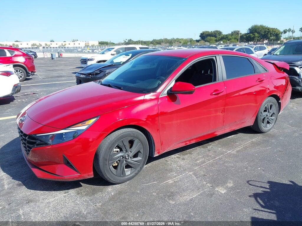 KMHLM4AJ5NU024080 2022 HYUNDAI ELANTRA HYBRID photo no. 2