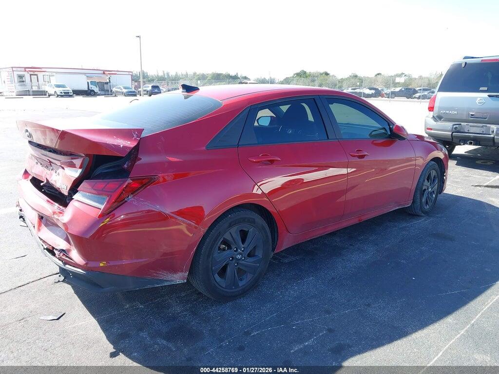 KMHLM4AJ5NU024080 2022 HYUNDAI ELANTRA HYBRID photo no. 4