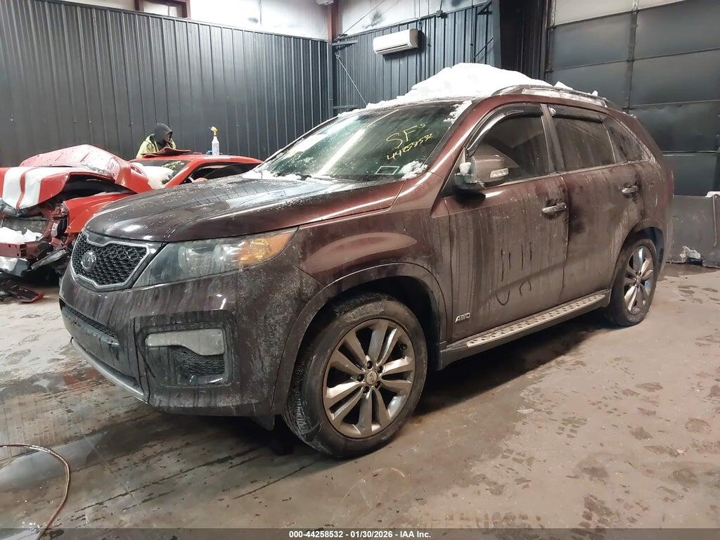 5XYKWDA24DG369538 2013 KIA SORENTO photo no. 2