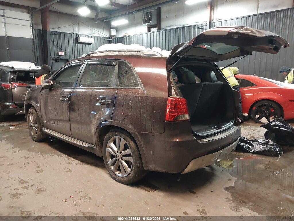 5XYKWDA24DG369538 2013 KIA SORENTO photo no. 3