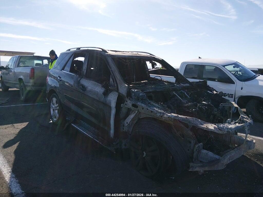 4JGDA5HB4FA607969 2015 MERCEDES-BENZ ML 350 photo no. 1