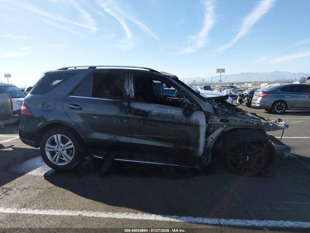 4JGDA5HB4FA607969 2015 MERCEDES-BENZ ML 350 photo no. 12