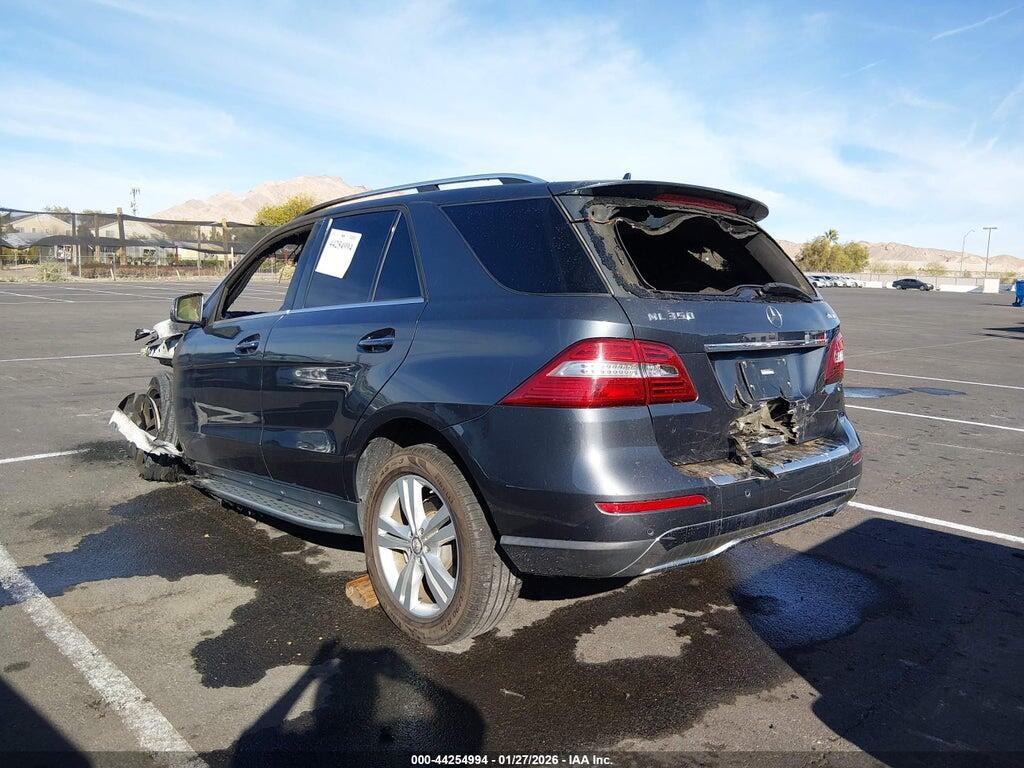 4JGDA5HB4FA607969 2015 MERCEDES-BENZ ML 350 photo no. 3