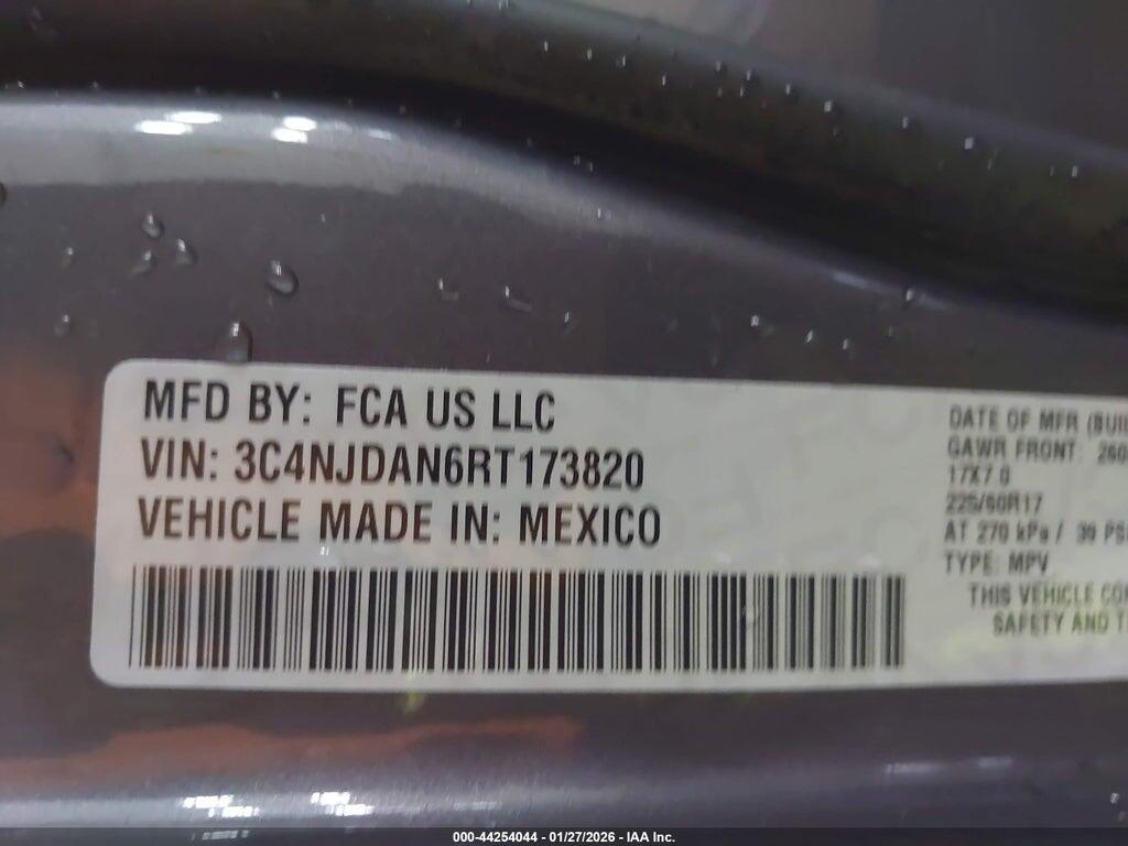 3C4NJDAN6RT173820 2024 JEEP COMPASS photo no. 9
