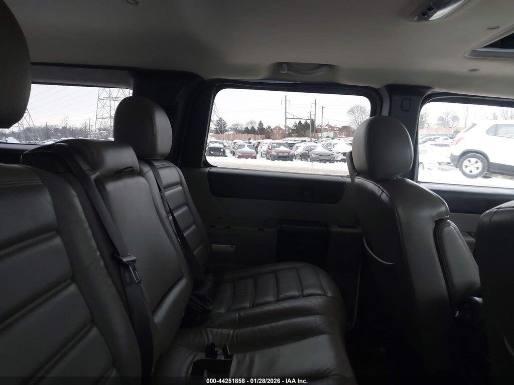 5GRGN23U95H130926 2005 HUMMER H2 SUV photo no. 8