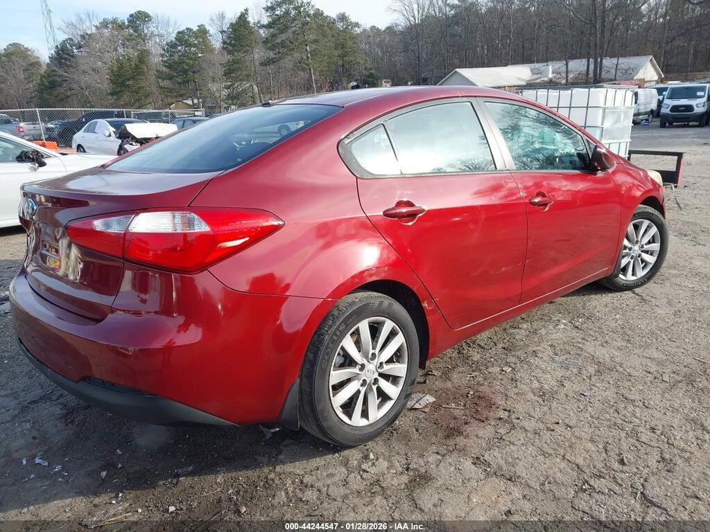 KNAFX4A60E5237675 2014 KIA FORTE photo no. 4