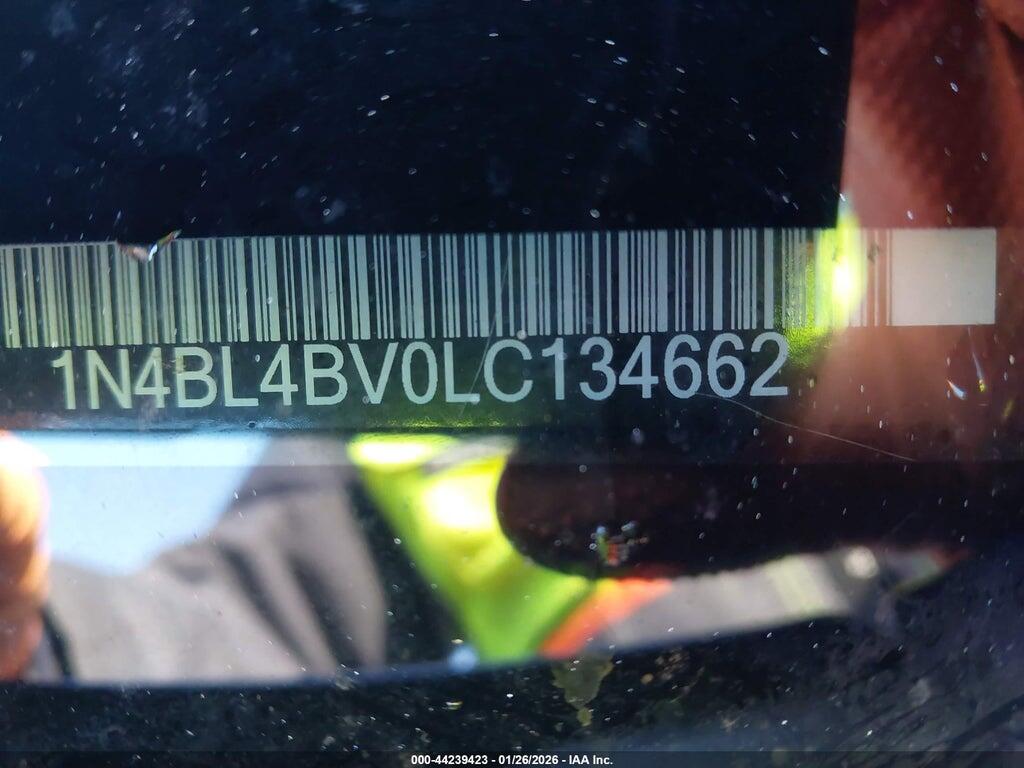 1N4BL4BV0LC134662 2020 NISSAN ALTIMA photo no. 12