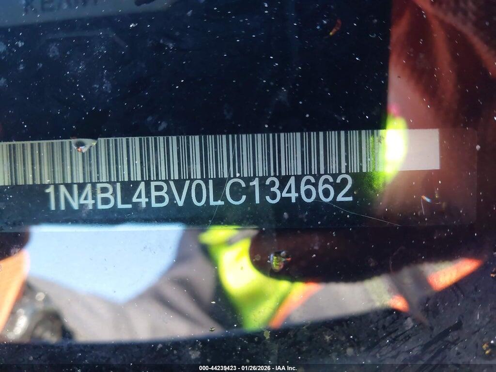 1N4BL4BV0LC134662 2020 NISSAN ALTIMA photo no. 9