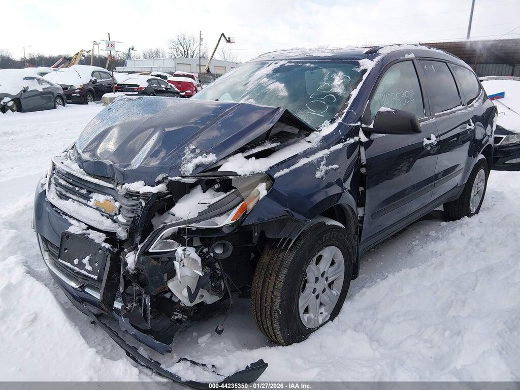 1GNKRFED8DJ105535 2013 CHEVROLET TRAVERSE photo no. 2