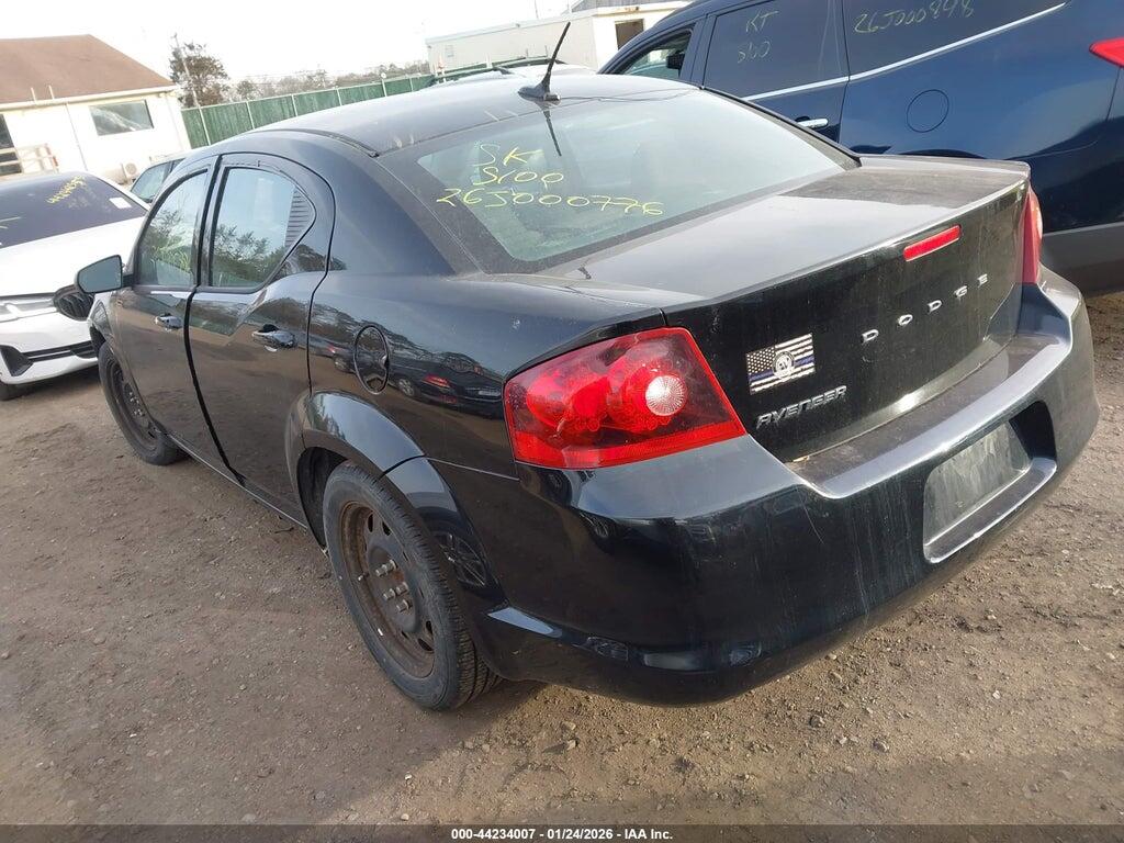 1C3CDZAB2DN530408 2013 DODGE AVENGER photo no. 3