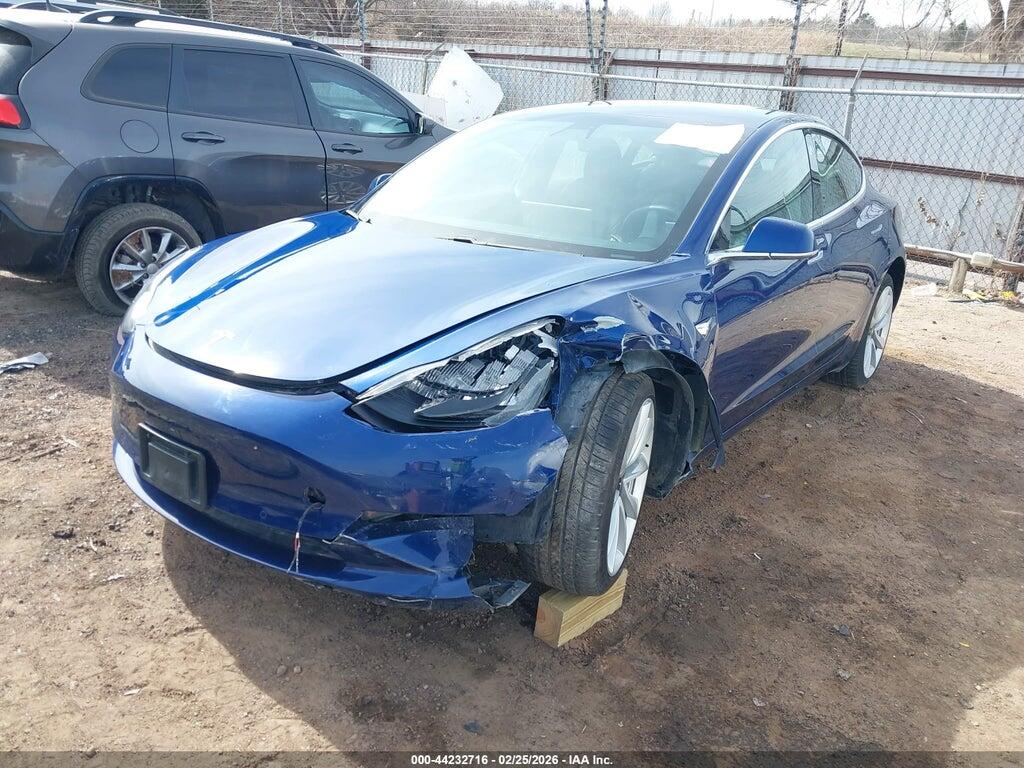 5YJ3E1EB7LF735613 2020 TESLA MODEL 3 photo no. 2