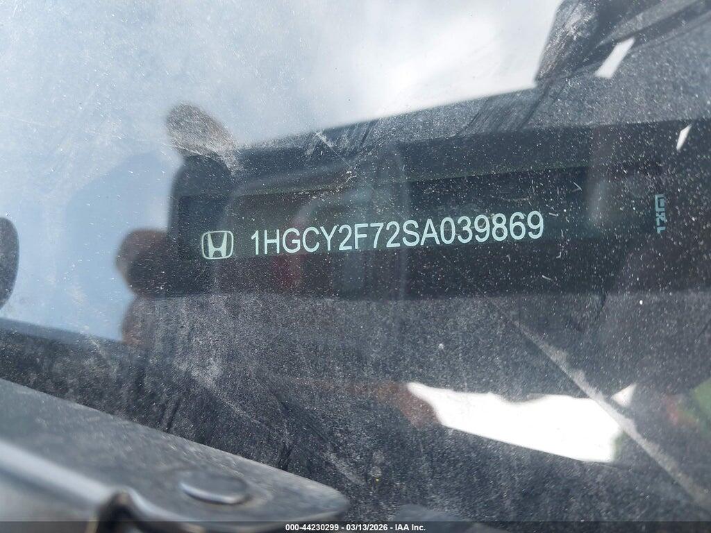 1HGCY2F72SA039869 2025 HONDA ACCORD HYBRID photo no. 9