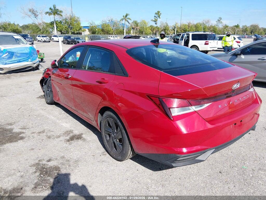 5NPLS4AG4MH016799 2021 HYUNDAI ELANTRA photo no. 3