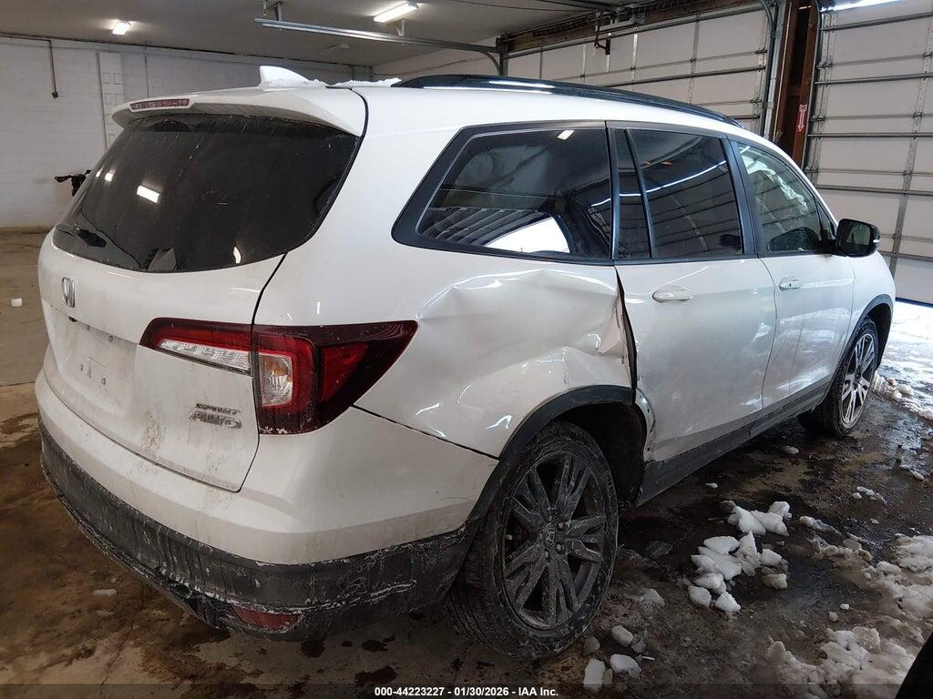 5FNYF6H30NB052451 2022 HONDA PILOT photo no. 6